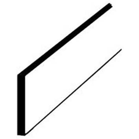 Allpoints Gasket, Sweep , Neoprene, 6"X 8' 1271018